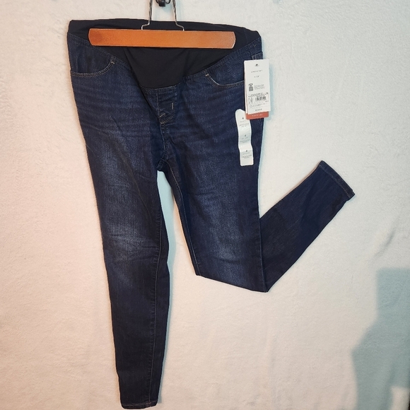 Isabel Maternity by Ingrid & Isabel Crossover Skinny Jeans size 4 NWT - Picture 15 of 15
